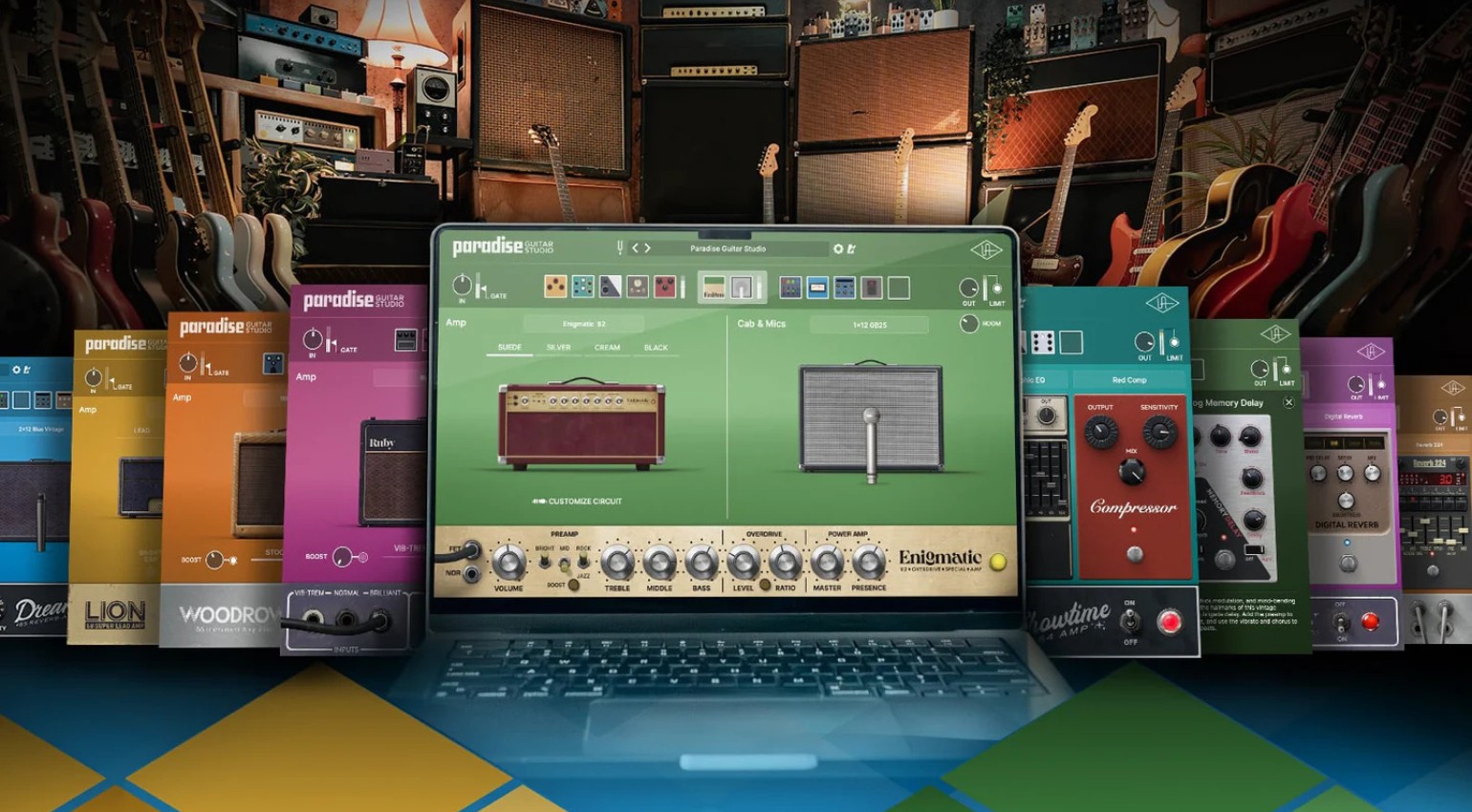 UNIVERSAL AUDIO Guitar Paradise Studio Suite