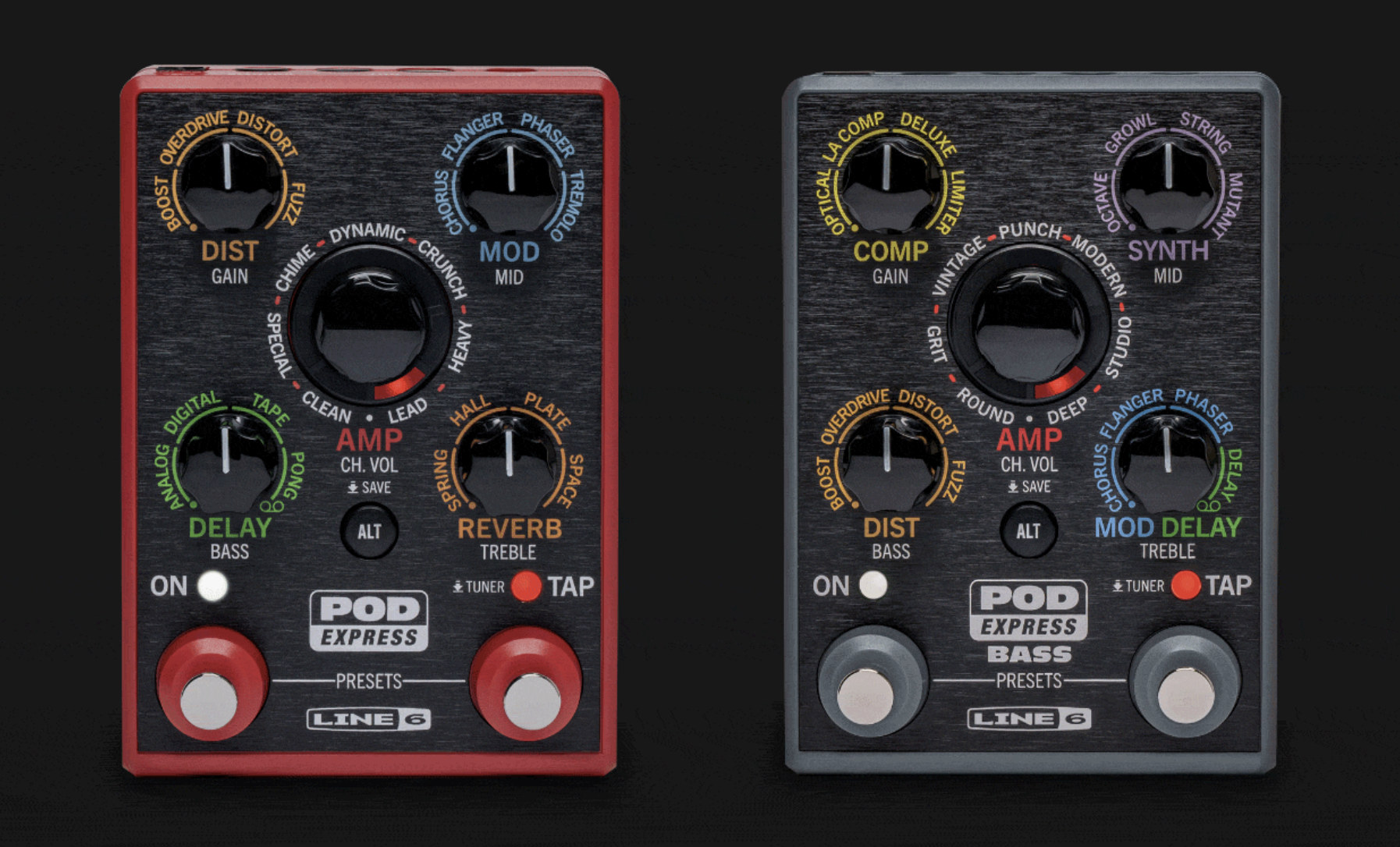LINE 6 POD Express Guitar & POD Express Bass