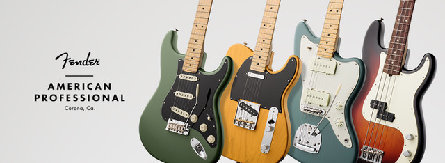 Fender, la nuova American Professional Series