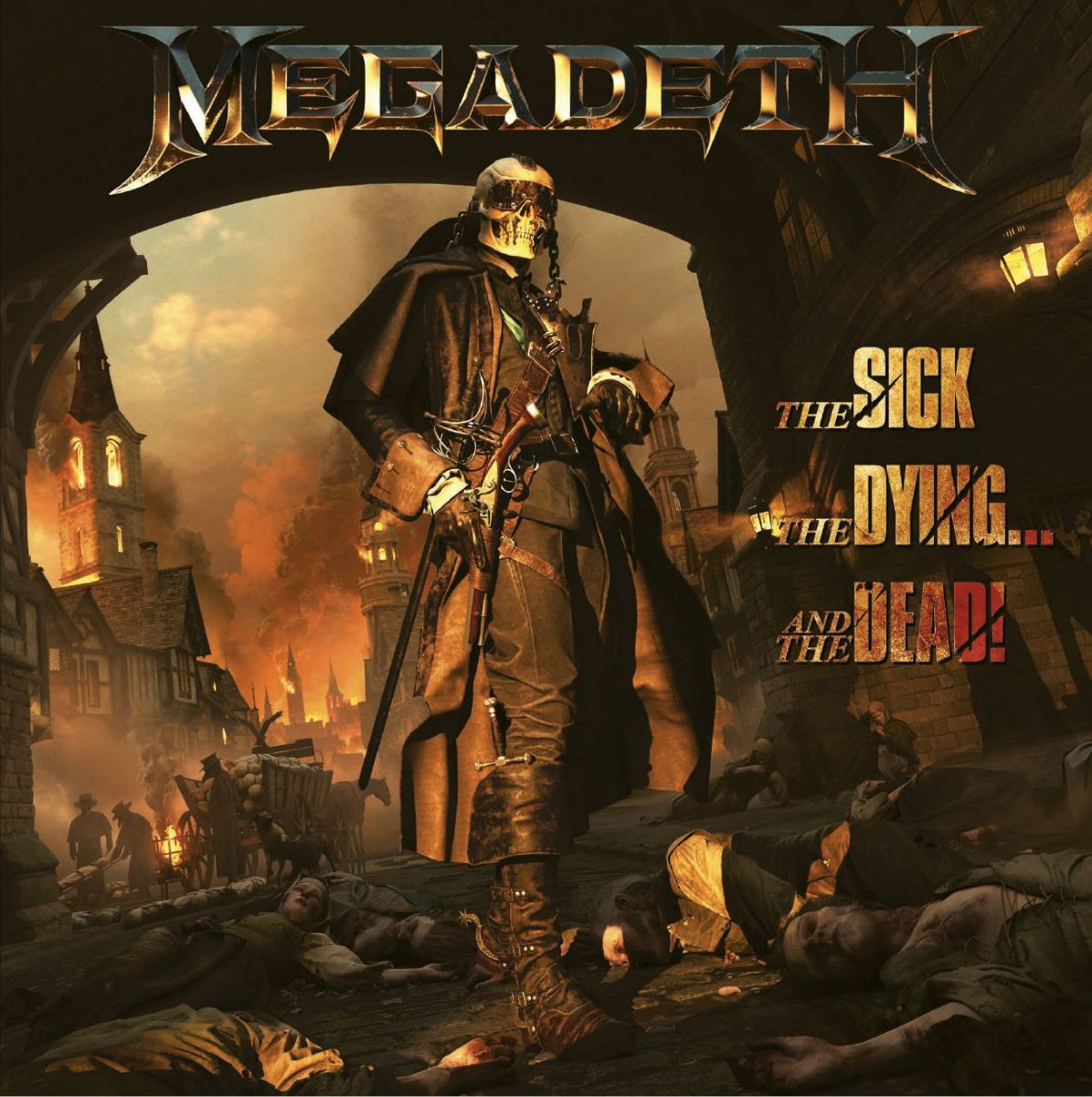 Megadeth Dave Mustaine SIGNED CD The Sick, the Dying...and the shops Dead IN HAND